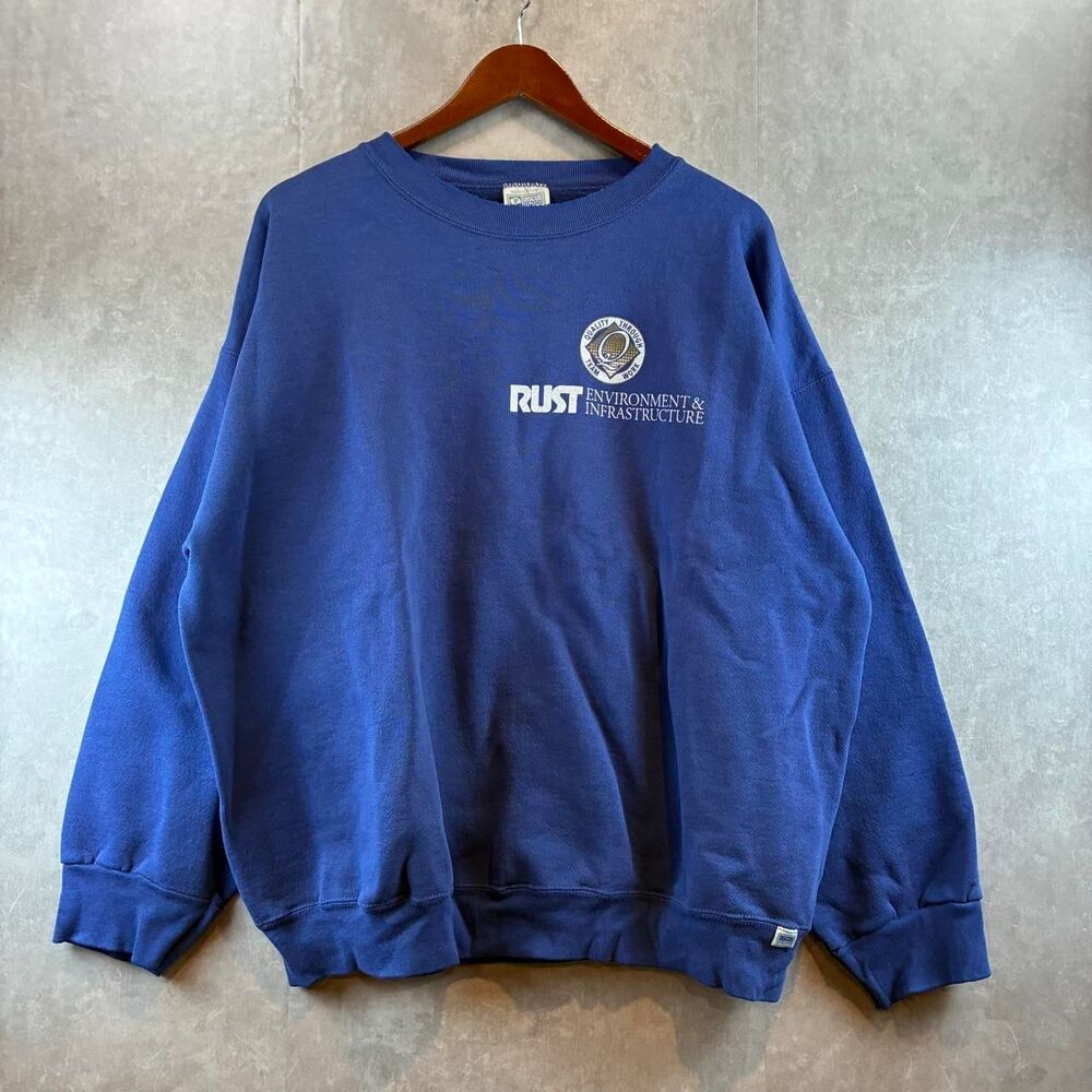 Men's Navy and Blue Sweatshirt